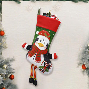 Bas <span class=keywords><strong>de</strong></span> <span class=keywords><strong>Noël</strong></span> personnalisés avec noms brodés Décoration familiale personnalisée <span class=keywords><strong>de</strong></span> <span class=keywords><strong>Noël</strong></span> pour enfants - Product Image 2