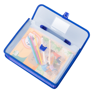 Rõ ràng PP nhựa A4 mở rộng thư mục tập tin Phong Bì Túi Ví tài liệu xử lý với khả năng hiển thị cao thuận tiện nộp hồ sơ sản phẩm - Product Image 4