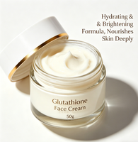 Crème Visage Éclaircissante Hydratante Anti-Taches Pigmentaires au Glutathion Marque Blanche