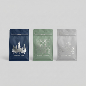 <span class=keywords><strong>Bolsa</strong></span> de Embalaje de Café Ecológica con Logotipo Personalizado, Bolsas de Café Impresas en Color Liso de 250g 500g 1kg, <span class=keywords><strong>Bolsa</strong></span> de Pie - Product Image 2