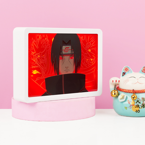 Articles cadeaux lumineux d'anime personnalisés Figurine d'action d'anime Boîte à lumière Style manga japonais <span class=keywords><strong>Lampe</strong></span> de nuit LED pour chambre d'enfant - Product Image 6