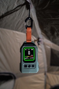 Lámpara de Camping 3 en 1 con Alarma de CO y Monitor Ambiental, Portátil, Batería de 300H, Magnética, para Viajes en Interiores y Exteriores - Product Image 3