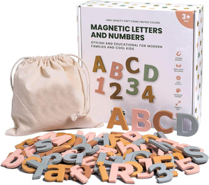 Trẻ Em Học Tập Bảng Chữ Cái Chữ Silicone Tủ Lạnh Dán, Trẻ Mới Biết Đi Trẻ Em Học Chính Tả Đếm Đồ Chơi Giáo Dục - Product Image 1