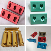 Kit de cockpit de simulation de course en profilé d'aluminium extrudé industriel, anodisation couleur personnalisée, revêtement en poudre, avec impression de logo, faible MOQ