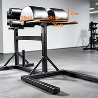 GHD Glute Ham Developer Robuste, Banc d'hyperextension multifonctionnel type Chaise Romaine pour salle de sport commerciale et salle de sport à domicile