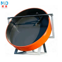 Granulador de Disco MINGDA YP600 para Línea de Producción de Pellets de Fertilizantes, Capacidad de 0.3-5 Ton/h, 380V