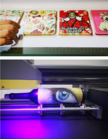 Imprimante 3D à jet d'encre UV FocusInc 6040, imprimante UV DTF pour verre avec vernis, imprimante UV pour cartes de crédit