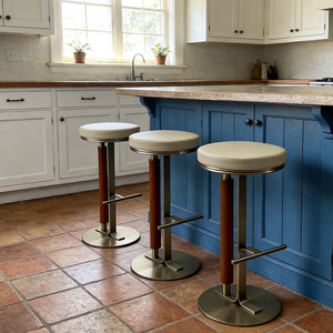 Modern Chairs Ergonomic <b>Swivel</b> Design for <b>Bar</b> Counter Living Room Home Kitchen Dining Restaurant Furniture - Product Image 3