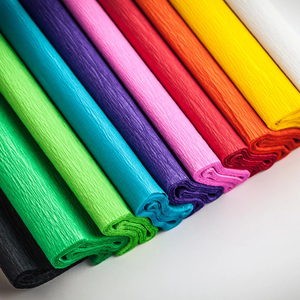 Ленты из креповой бумаги для вечеринок, розово-золотистые, розовые, коричневые, рулон декоративной бумаги для рукоделия - Product Image 3