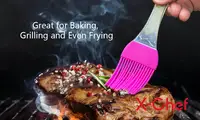 Spazzola per imbastire per la pulizia del commestibile da cucina cottura Bakeware pasticceria BBQ spazzola per olio da cucina in Silicone