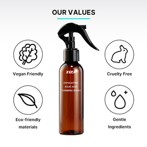 Spray Corporal Blanqueador Exfoliante con Ácido Kójico, Niacinamida y Cúrcuma para el Cuidado de la Piel y Queratina, Venta al por Mayor - Product Image 3