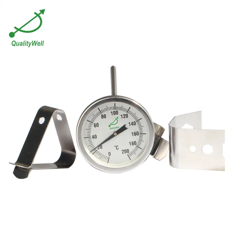 Termometer Dapur Bimetal Pemeriksaan/Termometer Bbq