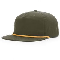 Casquette Trucker 5 Panneaux Noire Unie Personnalisable 256 Blank Hats avec Cordon et Fermeture Snapback – Casquette de Designer