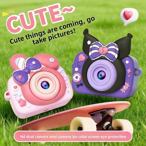 Caméra multifonctionnelle DLC pour adolescents, double caméra HD, coque de protection de dessin animé, longue autonomie, cadeau éducatif idéal pour les enfants - Product Image 4