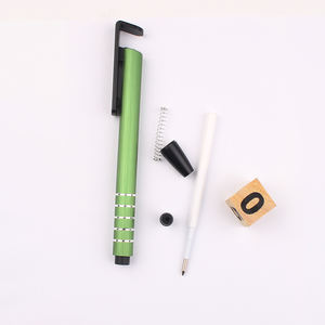 Logo personnalisé en métal pour support de stylet de téléphone, stylo à bille, largeur d'écriture 1,0 mm - Product Image 6