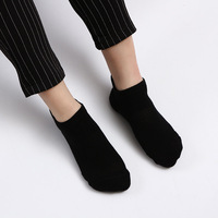 Chaussettes de sport pour hommes en coton respirant, confortables, invisibles, pour le sport et le quotidien