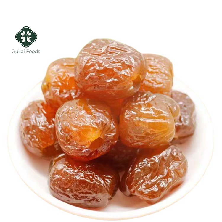 Chinese fresh fruit dried preserved dates snack healthy organic candied jujube seedless honey dates