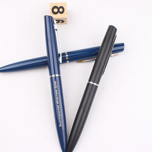 Bolígrafo de Alta Calidad Color Azul Oscuro, Punta de 1.0 mm, para Oficina o Regalo de Navidad, con Logotipo Personalizado - Product Image 1