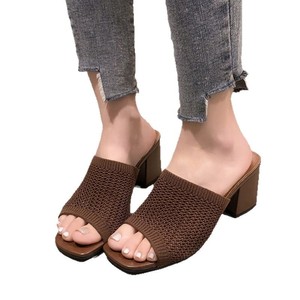 <span class=keywords><strong>Sandalias</strong></span> de Verano QF1, Nueva Versión Coreana, Tejidas, Abiertas, con Malla Cuadrada para <span class=keywords><strong>Mujer</strong></span> - Product Image 5