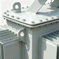 Transformateur de puissance immergé dans l'huile à enroulement tout cuivre 110 kV triphasé avec changeur de tension sous charge à double enroulement SZ18 50 Hz LEEEC