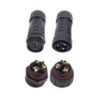 Nouveau câble d'alimentation pour énergie nouvelle PA66, fixation par vis M29, prise mâle/femelle étanche 35A, connecteur 2 broches 4.0 5.0mm²