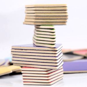 Jeu de blocs magnétiques en bois Montessori pour enfants, forme géométrique Tangram, amusant et éducatif - Product Image 4