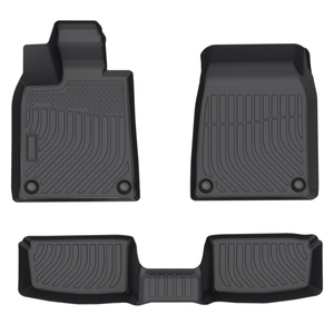 Tapis de sol moelleux écologiques, tapis de voiture imperméables, tapis de sol automobiles réutilisables en TPE pour Audi E-tron <span class=keywords><strong>GT</strong></span> <span class=keywords><strong>2022</strong></span> 2023 2024 2025 - Product Image 1
