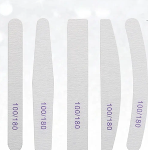Nail <b>File</b> Sanding Paper 80 100 120 180 240 Grit Custom Logo Polishing Manicure Salon Buffing Shaping Emery Board Shining Tool - Product Image 2