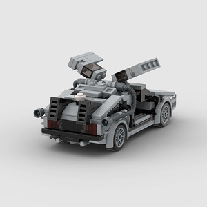 Mattoncini da Costruzione Piccoli di Marca Back to <span class=keywords><strong>Future</strong></span>, Auto da Corsa Sportiva, Compatibili con la Serie Tecnologica, Giocattoli in Plastica - Product Image 5