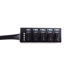 Ordinateur PC de bureau CPU châssis <span class=keywords><strong>ventilateur</strong></span> 4PIN <span class=keywords><strong>PWM</strong></span> <span class=keywords><strong>HUB</strong></span> 1:5 3PIN 4PIN connecteur de <span class=keywords><strong>ventilateur</strong></span> étendu 5 bits Interface ventilateurs connecteur - Product Image 6