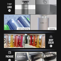 Diffuseur d'arômes électrique portable sans eau en métal de luxe pour hôtel et maison, avec garantie d'un an
