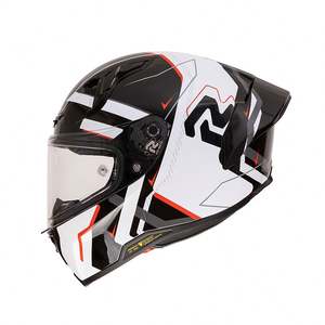 <span class=keywords><strong>Casco</strong></span> de carreras negro personalizado, techo de cabeza completa de estilo alemán para motocicleta/motocicletas de Turismo, suministros, cascos de carreras - Product Image 1