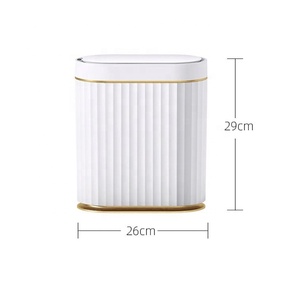 Sensor automático sin contacto inductivo 7 L <span class=keywords><strong>cubo</strong></span> de <span class=keywords><strong>basura</strong></span> IPX5 impermeable inteligente <span class=keywords><strong>cubo</strong></span> de <span class=keywords><strong>basura</strong></span> cesta de <span class=keywords><strong>basura</strong></span> para <span class=keywords><strong>baño</strong></span> hogar - Product Image 2