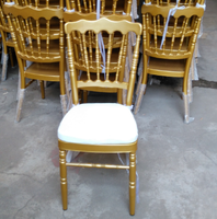 Chaises Napoléon en métal durables et bon marché en gros pour les mariages et les événements de banquet