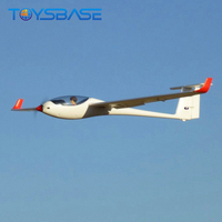 Modèle d'avion RC sans balais, planeur télécommandé en plastique,