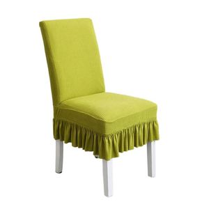 Housse de chaise élastique en velours épais de style scandinave pour les rassemblements décontractés - Product Image 1