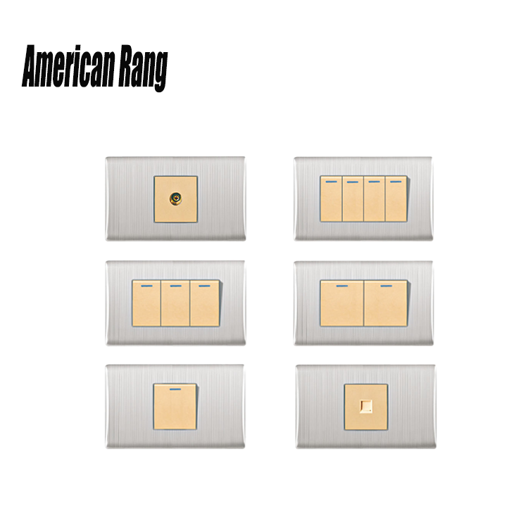 VNX American Standard Professional Light Power Gang American Wall Switch