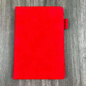 High Quality Refillable <strong>Binder</strong> Gold Edge Leather <strong>Ring</strong> <strong>Binder</strong> Cover A5 Manufacture Directly Customizable Simplified - Product Image 2
