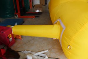 Arco inflable amarillo para eventos de venta y publicidad comercial al aire libre - Product Image 3