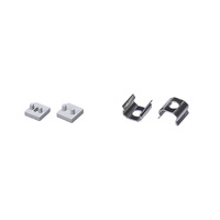 Profilé en aluminium extrudé en U pour bande LED durable de taille personnalisée avec diffuseur blanc laiteux