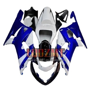 Cuerpo de inyección azul de fábrica para <span class=keywords><strong>SUZUKI</strong></span> 2017 GSXR <span class=keywords><strong>600</strong></span> 750 K1 GSXR600 01 02 03 135No.0 GSXR-<span class=keywords><strong>600</strong></span> GSXR750 <span class=keywords><strong>2001</strong></span> 2002 2003 Carenado - Product Image 1