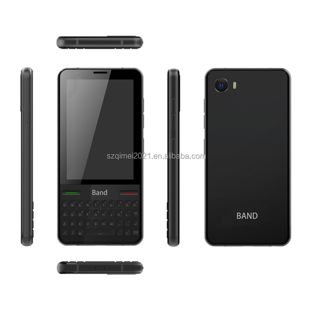 2022 Hot Fashion Qwerty Keypad Android Mobile Phone Telefono Qwerty Phone 4g with Metal Casing and Glass Panel