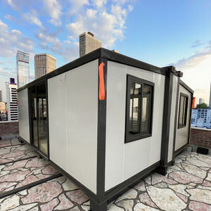 الجدة شقة 7 قدم 20 قدم 40 قدم 0.40 قدم منزل قابل للطي فيلا جاهزة الصنع 40 قدم منزل متنقل مسبق الصنع 2 3 غرف نوم - Product Image 2