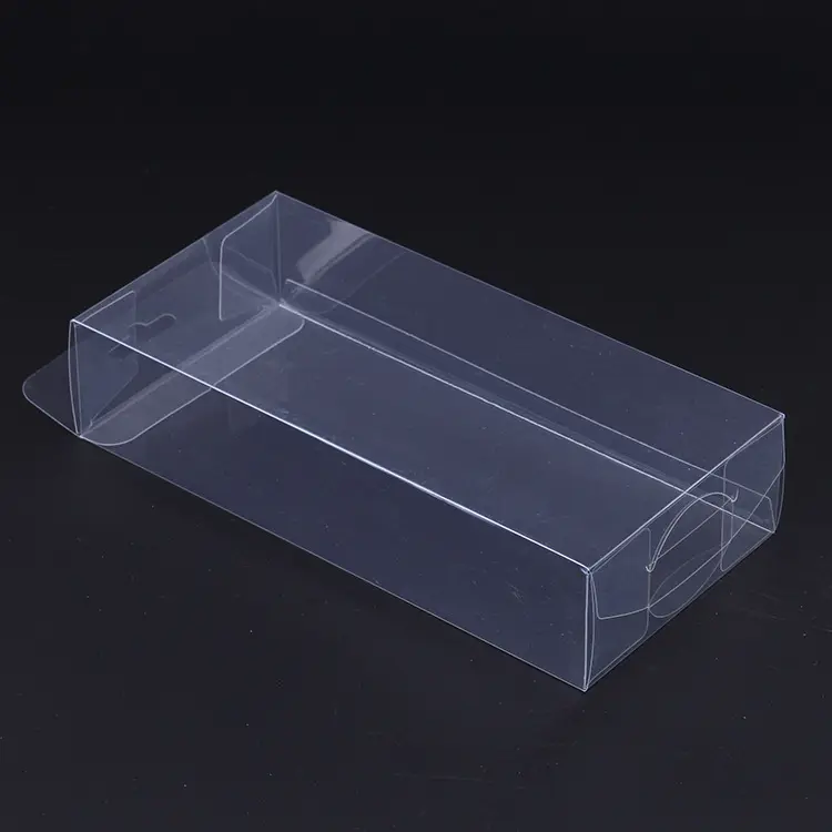 Clear Plastic Crystal Boxes Transparent Greeting Card Photo Storage Cases Soft Fold Design Protects Letters Photos