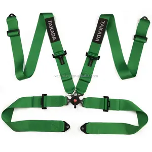 TAKADA 3 pulgadas 4 punto universal de carreras protector de asiento de <span class=keywords><strong>coche</strong></span> de camlock de cinturón/cinturón de tela - Product Image 1
