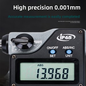 Indicateur numérique électronique à cadran, double sonde, 0-25 mm, haute résolution 0,001 mm, extérieur - Product Image 3
