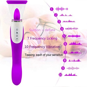 Mamelon Stimulation Clitoridienne Gode Vibrateur Lécher Sucer Langue Jouets Sexuels Vibrateur pour Femme <span class=keywords><strong>avec</strong></span> <span class=keywords><strong>Ventouse</strong></span> - Product Image 5