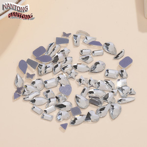 Nantong Flat-<b>back</b> Mixed Shape Glass Rhinestones For DIY Jewelry And Clothing Accessories Wholesale - Product Image 4