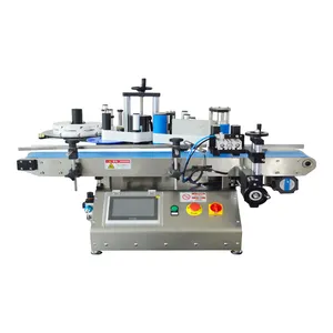 Auto Sticker Labeling Machine 20-50 bottles/min Manual Round Product Label Applicator