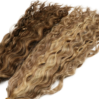 Fournisseur de Cheveux Bruts Meilleure Longueur Clip Ins Afro Cheveux Humains Brésiliens Bouclés Piano Couleur Sans Couture A Clip Dans L'extension De Morceau De Cheveux
